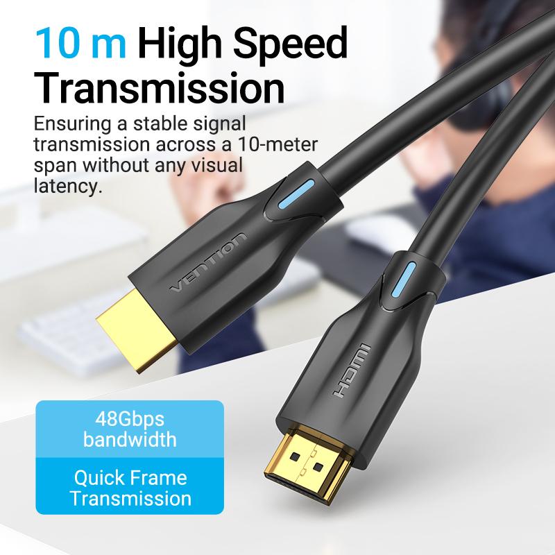 Thumbnail - Vention HDMI (Typ A) — HDMI (Typ A) (5 m, HDMI), Video Kabel