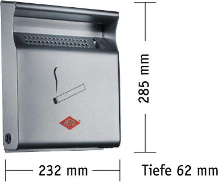 Image du produit Wesco Cendrier mural