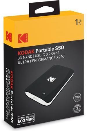 Produktbild Kodak SSD 3.2Gen2 X220 1TB Portable (1 TB)