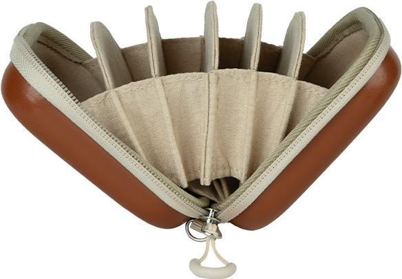 Immagine prodotto Haida Schraubfilter Transportasche bis 82mm bis 5 Filter Braun (Sacchetto filtro)