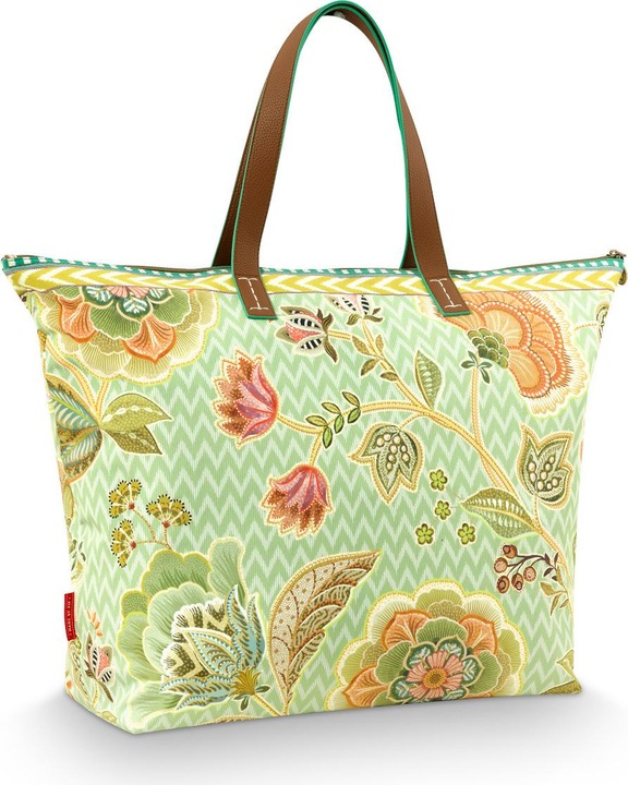Produktbild PIP Studio Tilda Tragetasche large Hakuna grün 66x20x44cm