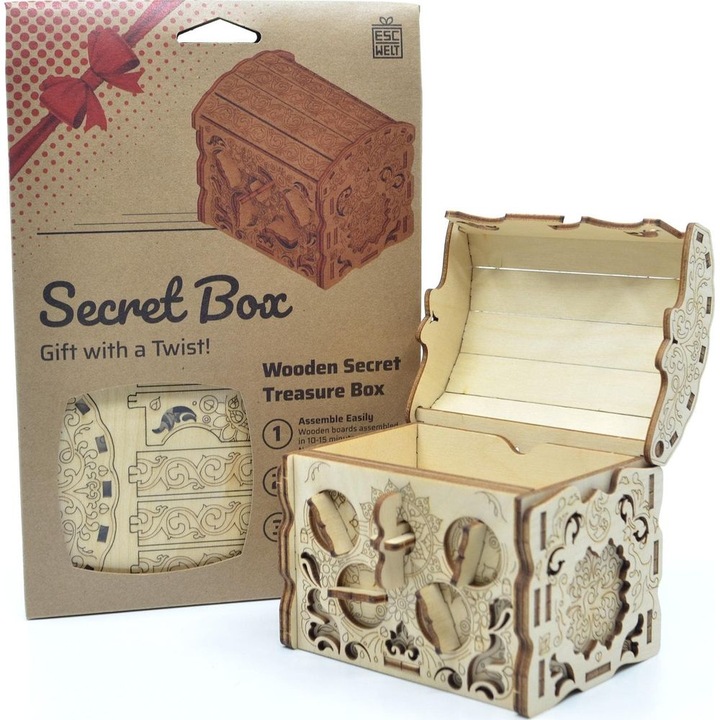 Immagine prodotto Escape Welt Scatola segreta ""Tesoro"" - Kit scatola puzzle (Tedesco)