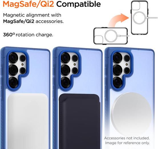 Image du produit Eiger 3m Ultra-Protection Magsafe-Case GRS Blizzard Magsafe Case GRS Navy (Samsung Galaxy S25 Ultra)