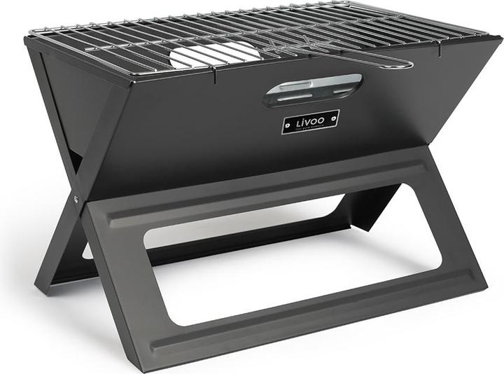 Livoo Faltbarer Holzkohle-Grill (44.50 cm)