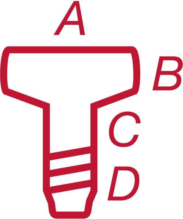 Produktbild Caruba 1/4" Schroef Metaal (15/4/2.5/7.5) (Stativadapter)