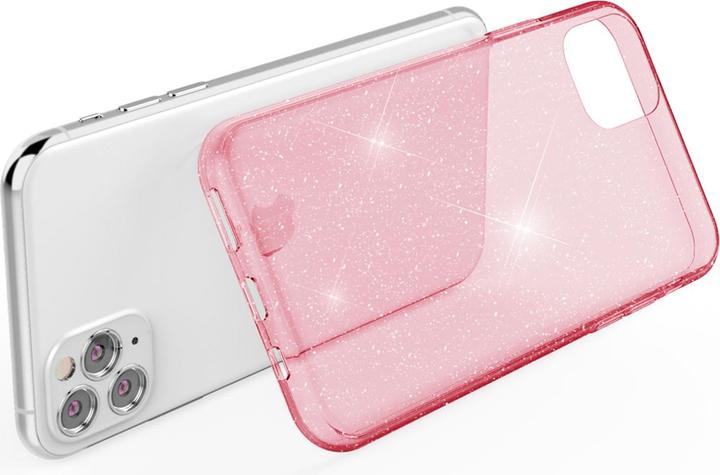 Produktbild Nalia Klare Glitzer Silikon Hülle (Apple iPhone 11 Pro)