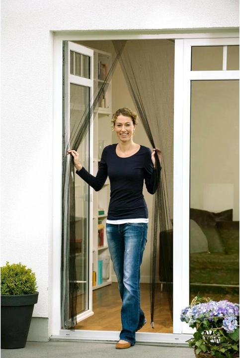 Actual product image tesa Insect screen COMFORT for windows, with Velcro tape, self-adhesive, without drilling (170 x 180 cm)