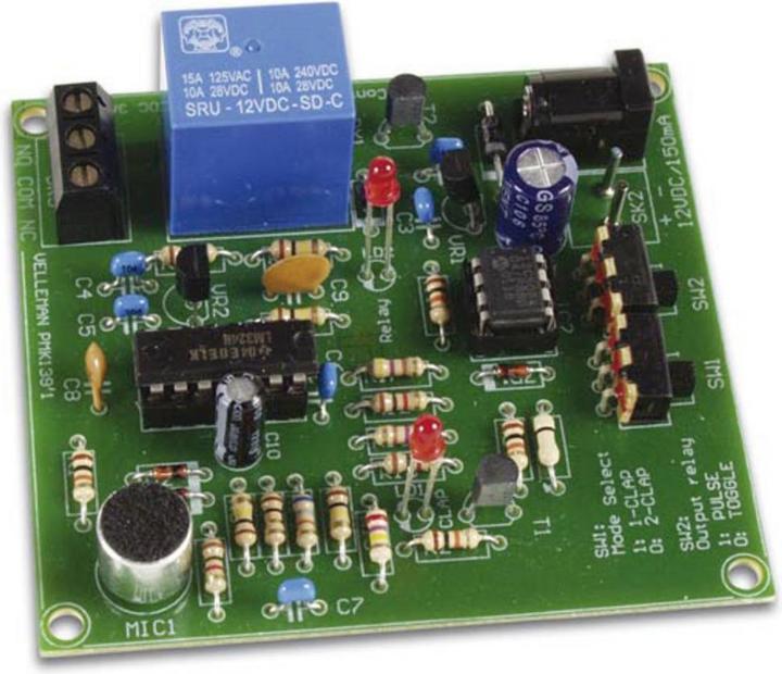 Actual product image Whadda Clap On Off Switch