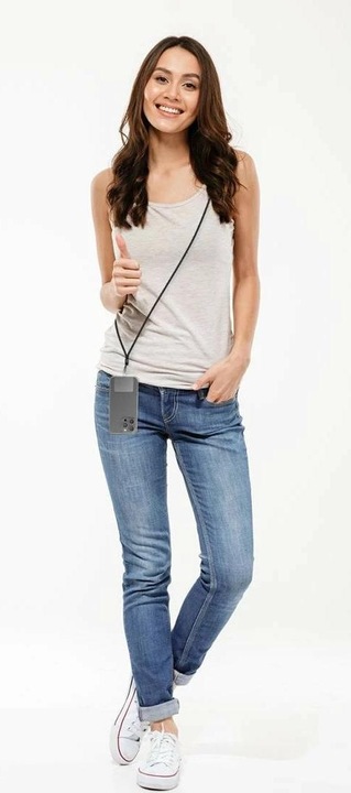 Productafbeelding 4smarts Universele mobiele telefoonketting PhonoLace onyx zwart