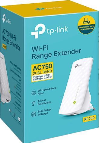 Image du produit TP-Link Re200 (433 Mbit/s, 300 Mbit/s)