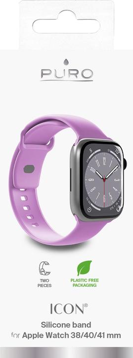 Actual product image Puro ICON Strap For Apple Watch 38-40-41mm (Silicone)