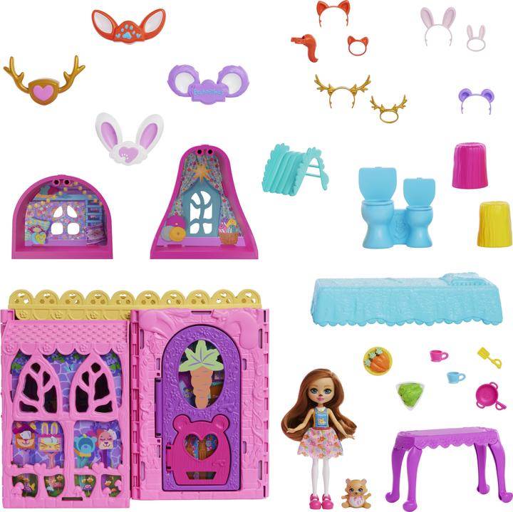 Actual product image Enchantimals FRIENDSHIP FUN HOUSE Playset