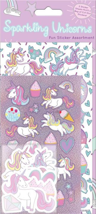 Produktbild Paper Projects Einhorn Aufkleber Set Papier Folie