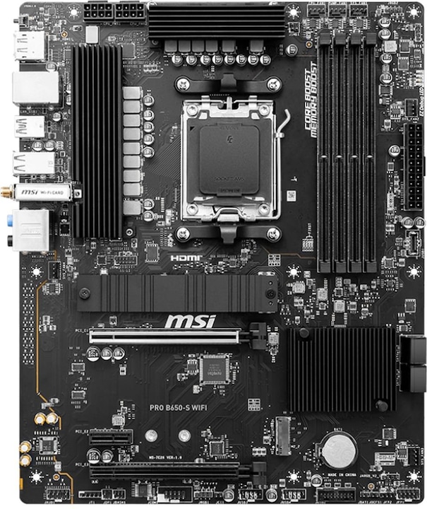Produktbild MSI PRO B650-S WIFI (AM5, AMD B650, ATX)