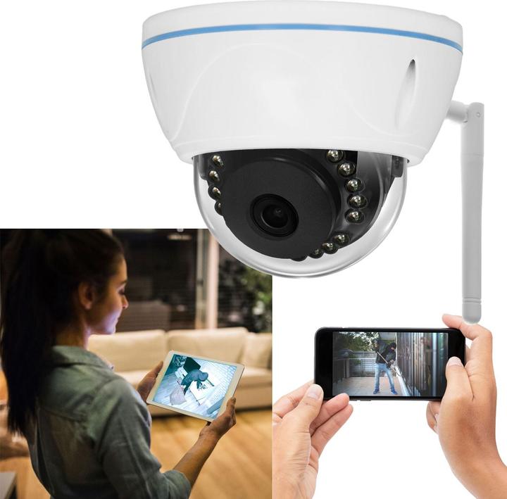 Produktbild Alecto DVC136IP - Outdoor wifi dome camera - Wit (1920 x 1080 Pixels)