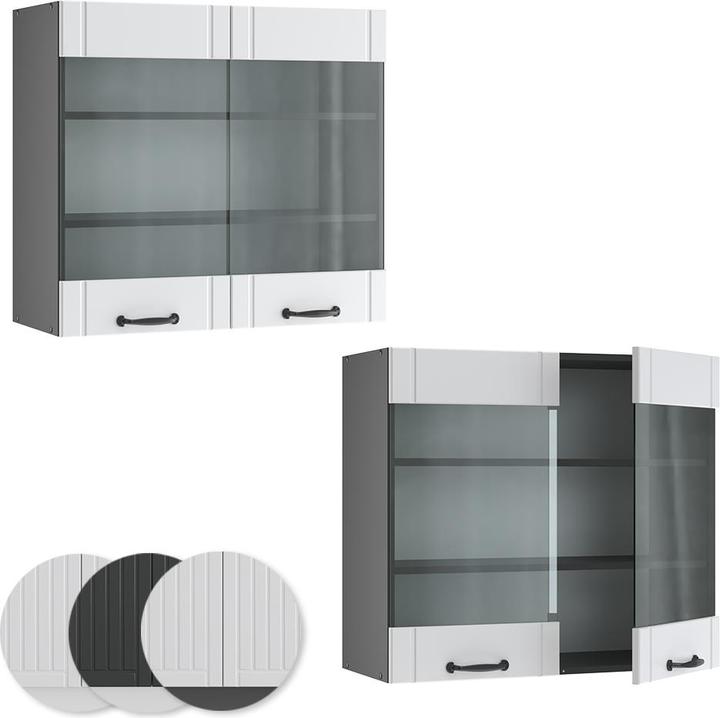 Antracite, Bianco, Casa di campagna bianca