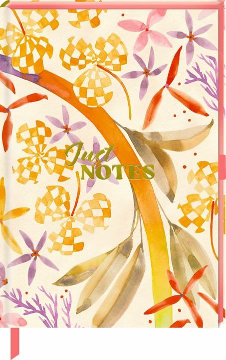 Produktbild Notizbuch DIN A5 - Just Notes (ORANGE) (A5, Harter Einband)