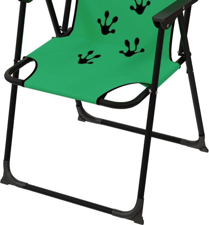 Produktbild Mojawo 4tlg Kinder Campingmöbel Set Frosch Campingstuhl Tisch Sonnenschirm