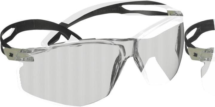 Actual product image 3M SecureFit SF501SGAF-GRN Safety Glasses with Anti-Fog Protection Green