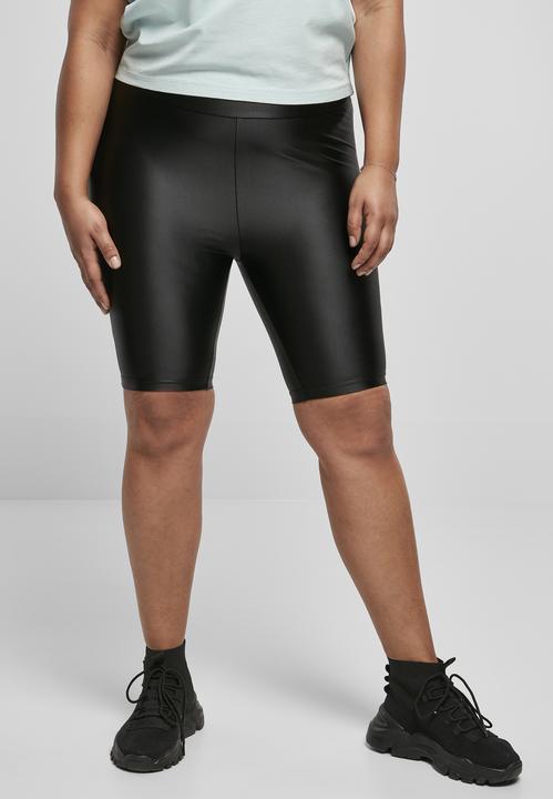 Image du produit Urban Classics Ladies Highwaist Shiny Metallic Cycle Shorts (XL)