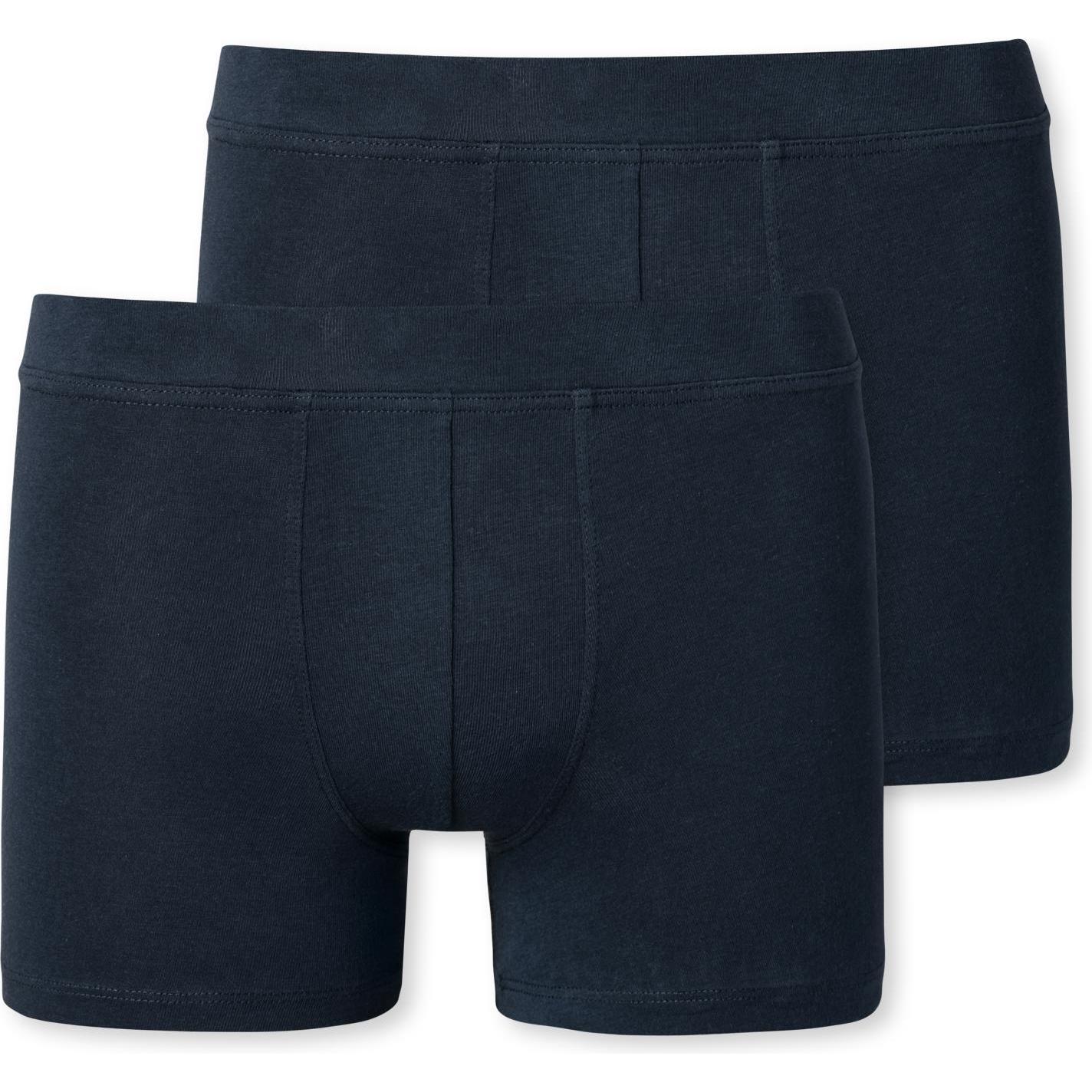 Schiesser, Jungen, Unterhosen, Boxershorts, Blau, (140, 2er Pack)
