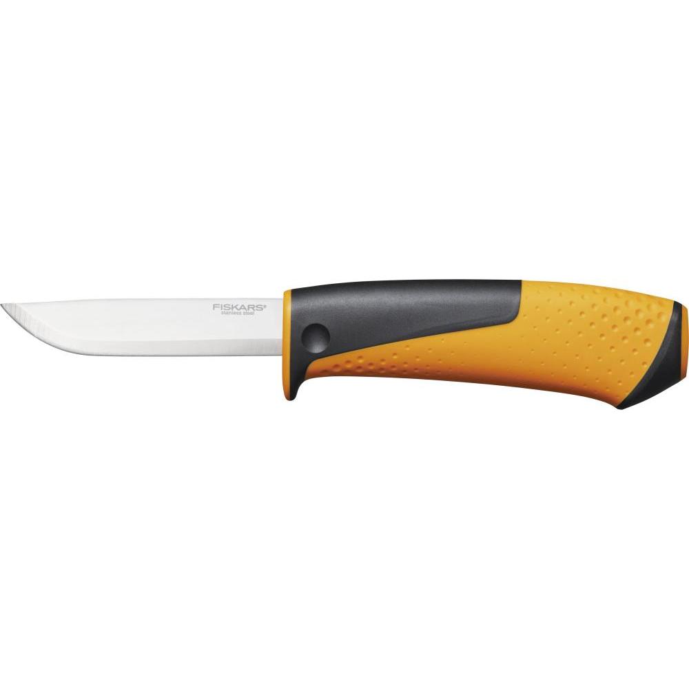 Fiskars, Cutter, Universalmesser mit Messerschärfer (Ersatzklinge)