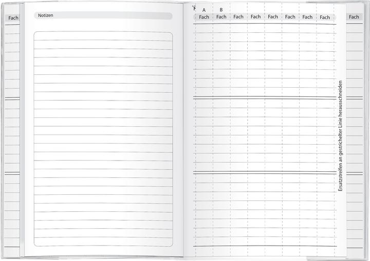 Produktbild Herlitz Hausaufgabenheft Kritzel Lineatur SL liniert DIN A5 Rand rundum, 48 Blatt (A5, Liniert, Weicher Einband)