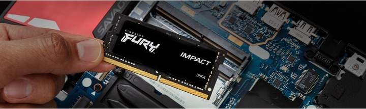 Actual product image Kingston FURY Impact (2 x 32GB, 3200 MHz, DDR4-RAM, SO-DIMM)