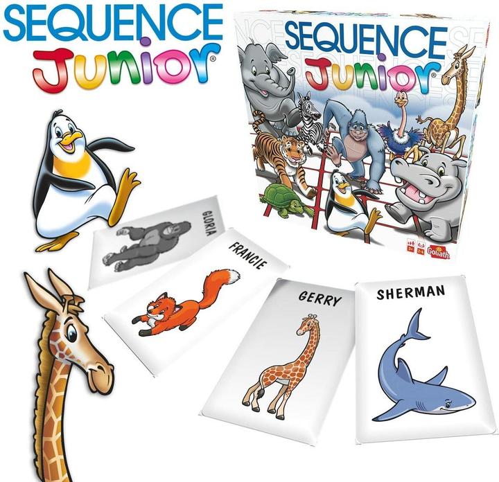 Actual product image Goliath Toys Sequence Junior Game (2 - 4 Players)