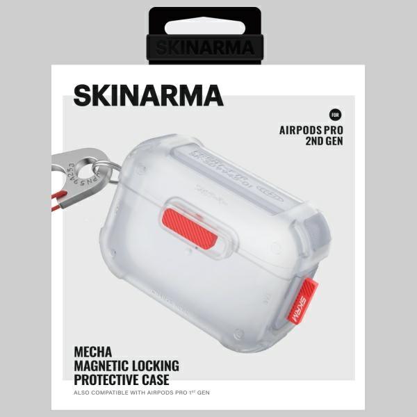 Image du produit Skinarma case Mecha AirPods Pro 2 frost (Sac pour écouteurs)