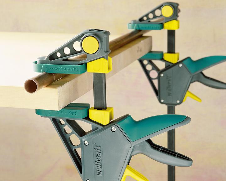 Produktbild wolfcraft Einhandzwinge EHZ „PRO“ 100/450 mm (450 mm)