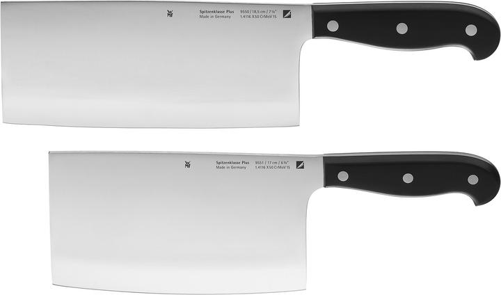 WMF Set de couteaux de chef chinois SPITZENKLASSE PLUS Noir