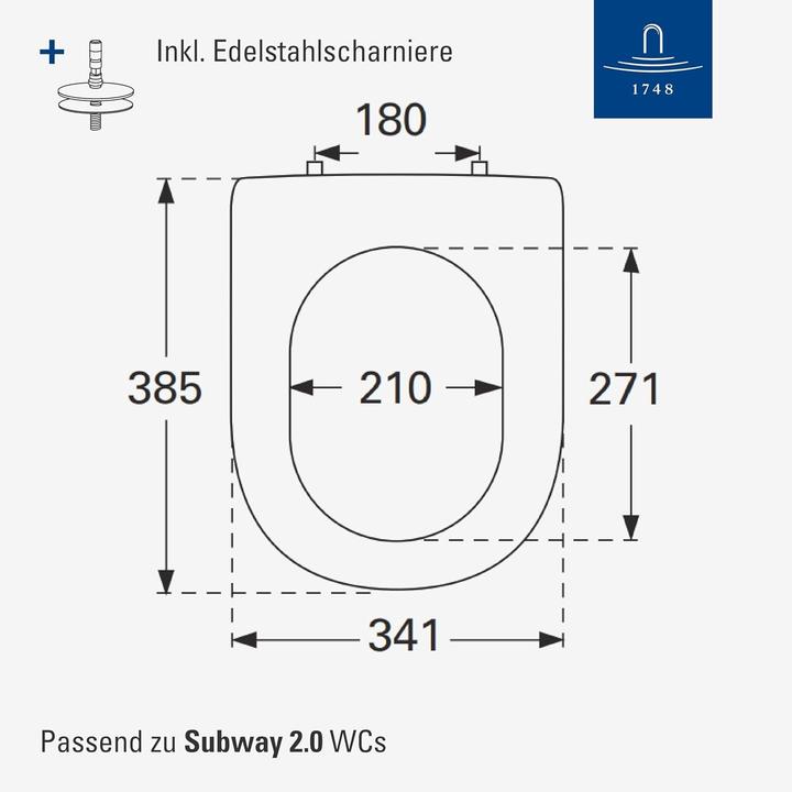 Produktbild Villeroy & Boch Subway 2.0