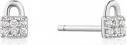 Immagine prodotto Ania Haie Orecchini con lucchetto d'argento (Argento 925)