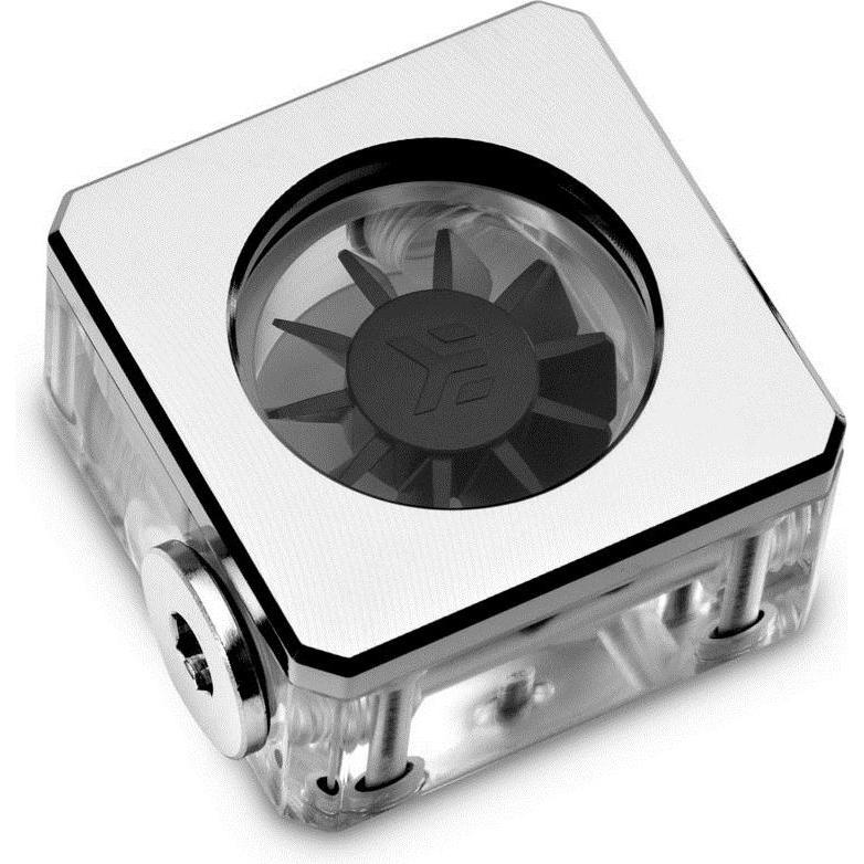 EKWB EK-Quantum Flowmeter D-RGB - Nichel, Monitoraggio raffreddamento, Argento, Trasparente