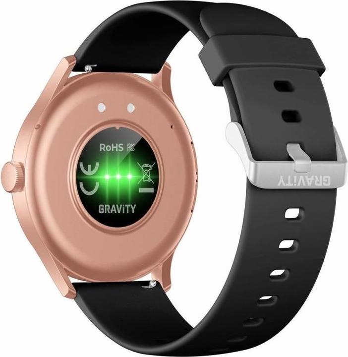 Actual product image Gravity Smartwatch Smartwatch Czarny Różowy GT2-2 PRO (45 mm)