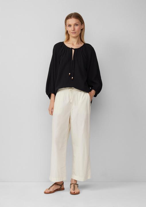 Immagine prodotto s.Oliver Bluse Musselin-Bluse mit Raglanärmeln und Raffung (40)