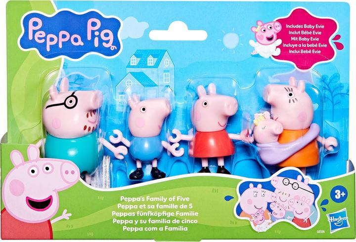 Peppa Pig Peppas fünfköpfige Familie