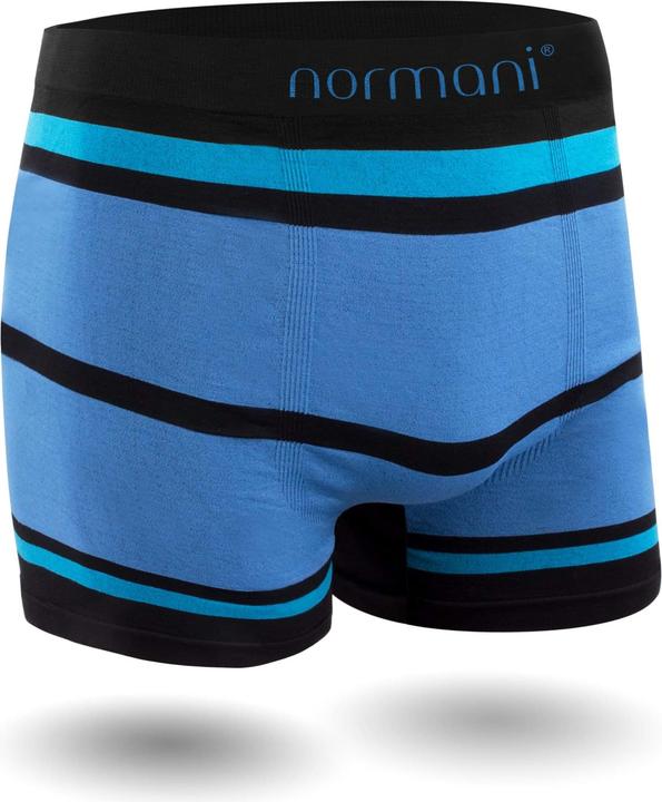 Image du produit Normani Lot de 6 boxers en nylon microfibre pour homme (S, M, paquet de 6)