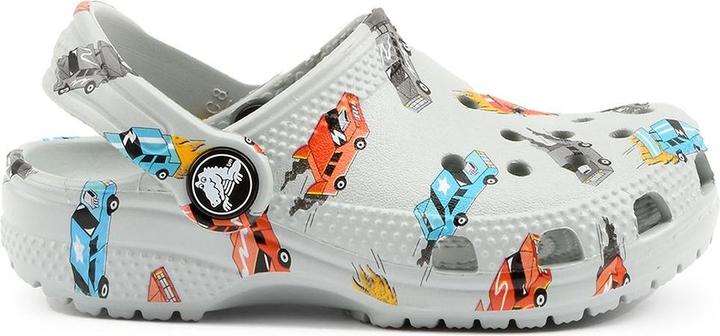 Actual product image Crocs T's ClassicRaceCarsGraphicClog (26)