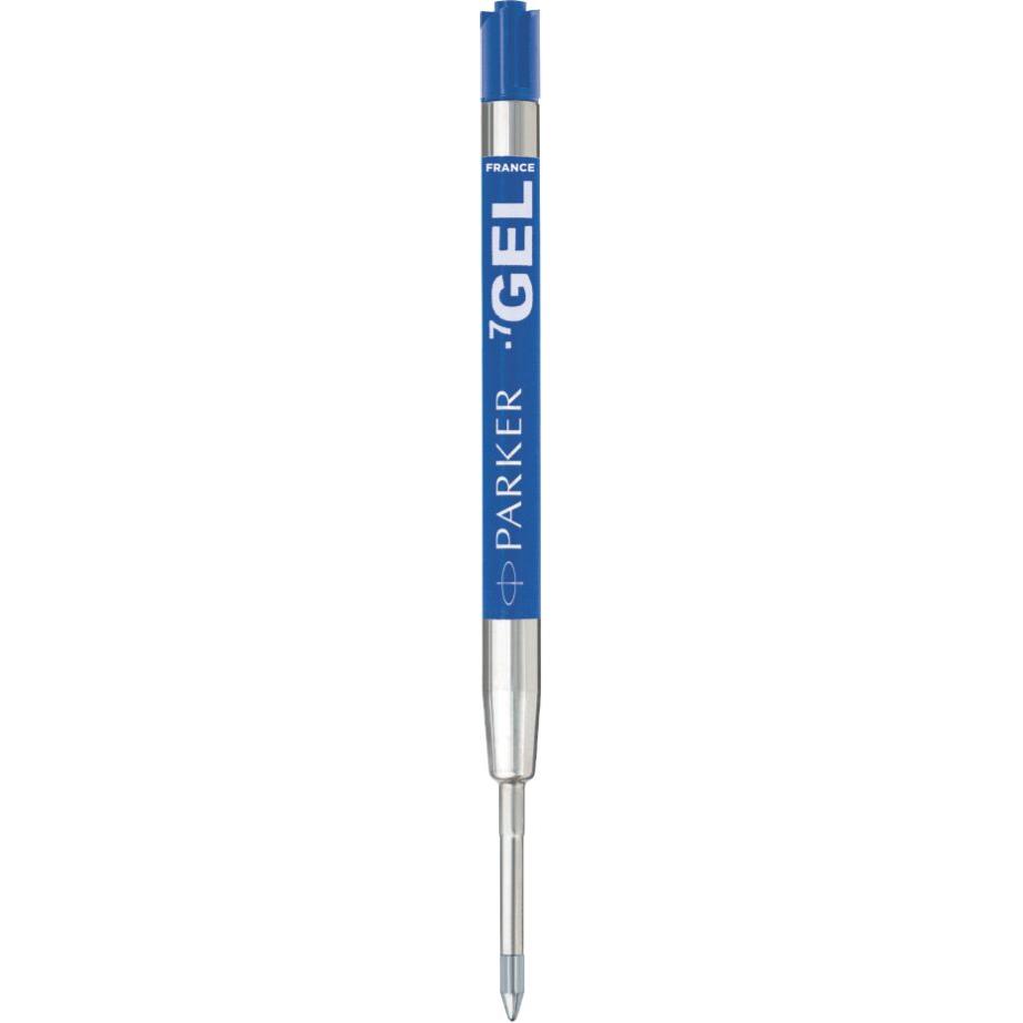 Parker, Schreibstifte, Gelmine 2er M (Edelstahl, Blau, 1 x)