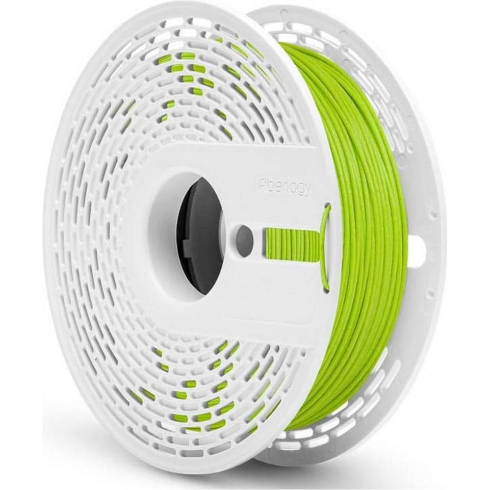 Fiberlogy PA12-15GF-LGREEN-175-050 NYLON PA12+GF Filament PA12 GF Glasfaserverst (1.75 mm, 500 g), Filamenti stampa 3D, Verde