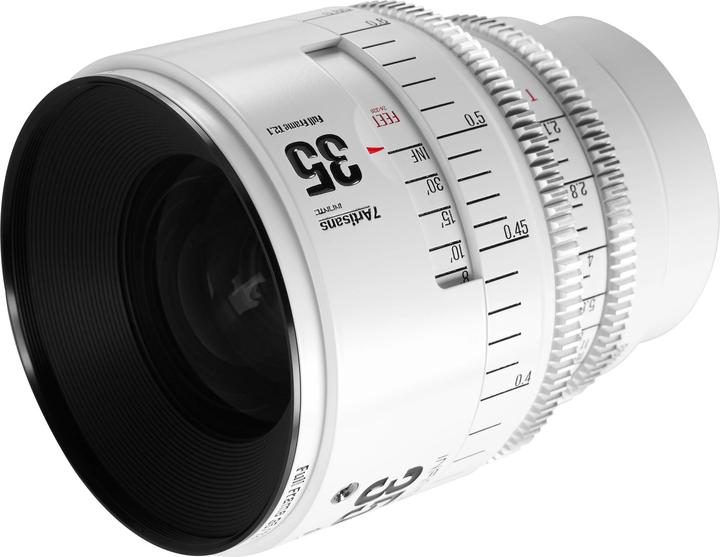 Produktbild 7artisans 35T21W-EF INF 35mm T2.1 INFINTE EF Mount (White) (Canon EF, Vollformat)