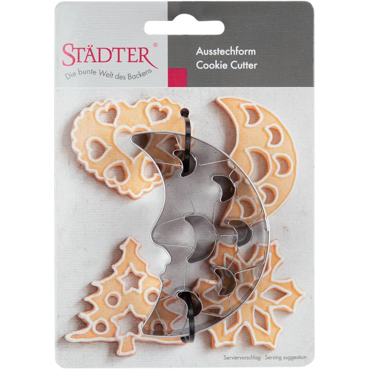Actual product image Städter Cutter Half Moon with Small Moons