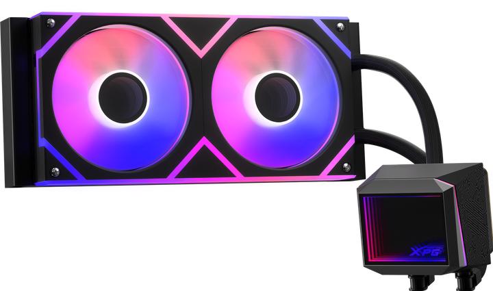 Produktbild Adata WAK XPG LEVANTE II 240 (2*120mm ARGB Fan) schwarz retail (240 mm)