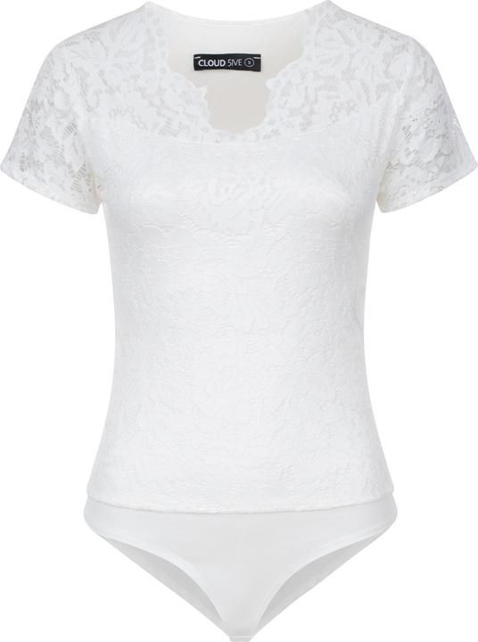 Produktbild Cloud 5ive Lace Body with short sleeves white M (M)
