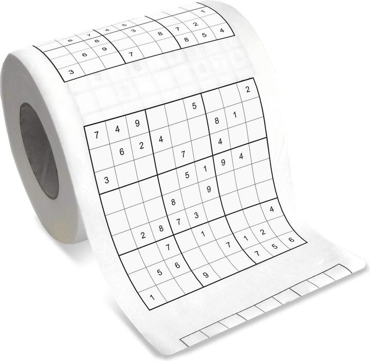 Produktbild Novelty Toilettenpapier Sudoku (1 Stk.)