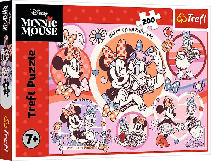 Produktbild Trefl Puzzle 200 – Minnie Maus (200 Teile)
