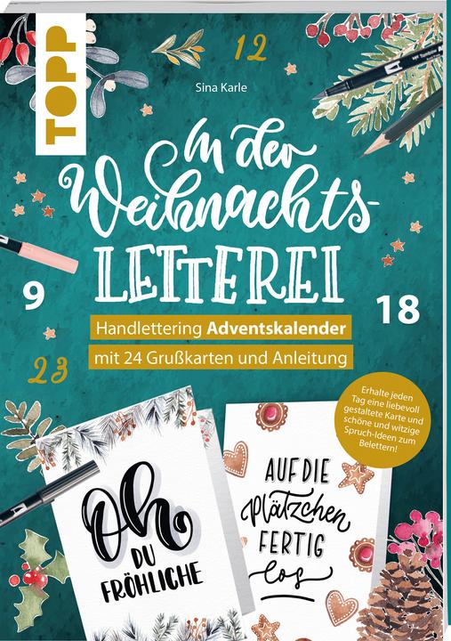 Image du produit Handlettering 24 cartes de voeux