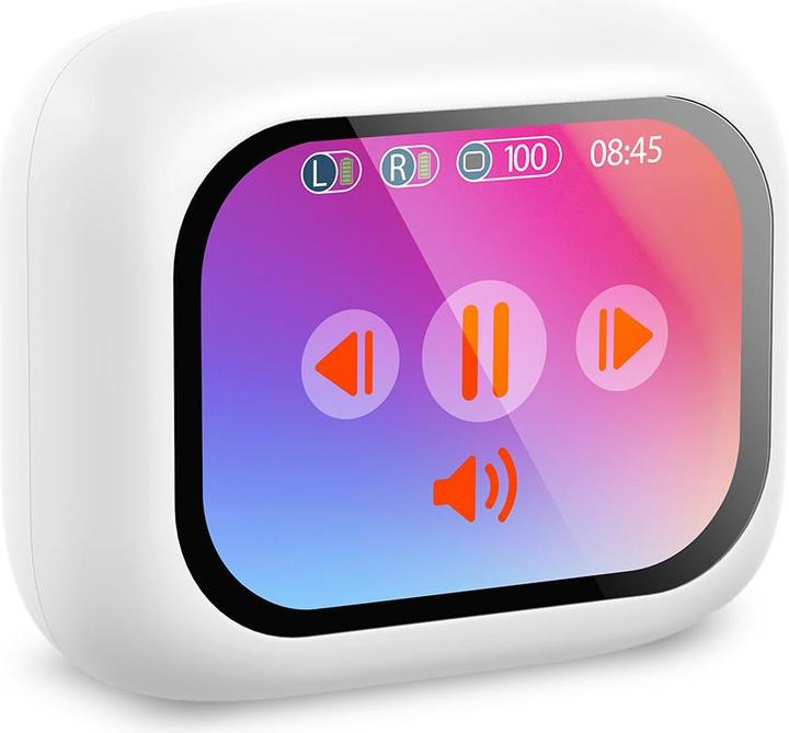 Produktbild KSIX Wireless Earphones Vision Anc Enc White (6 h, Kabellos)